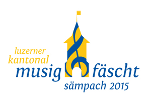 Logo Luzerner Kantonal Musikfest Sempach 2015