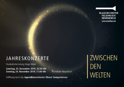 Flyer Jahreskonzerte 2019